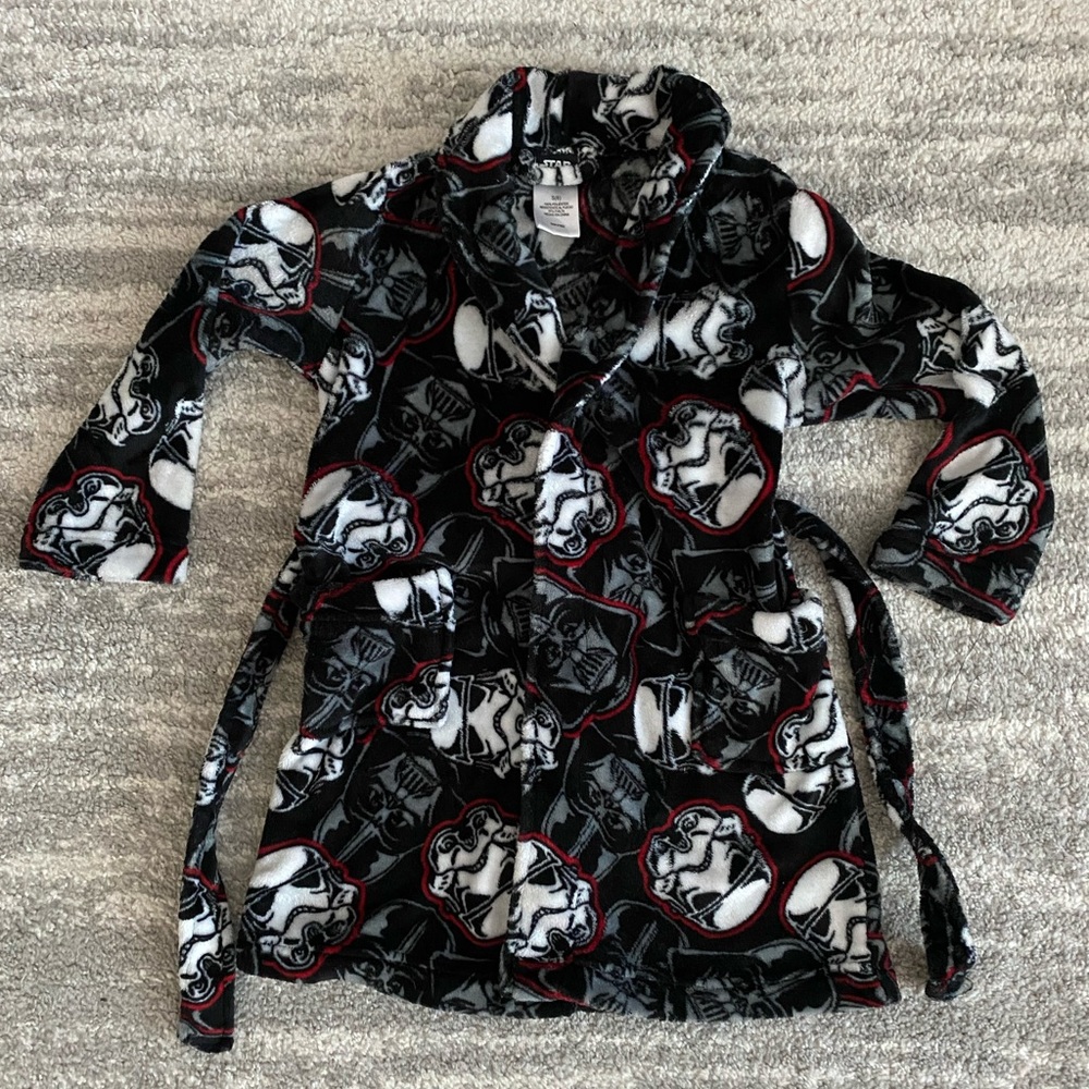 Star Wars Storm Trooper plush kids robe